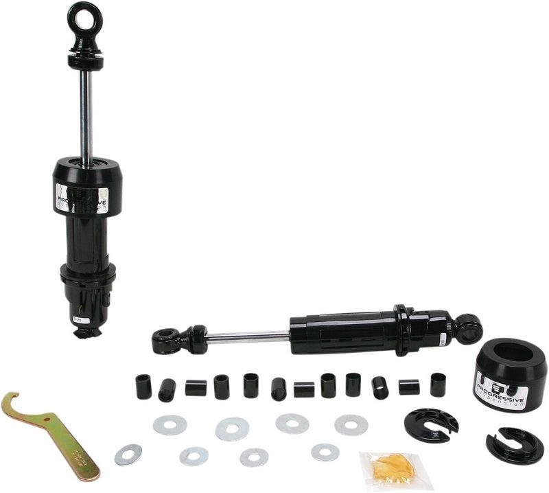 Stötdämpare Progressive Suspension 12 dubbel svart