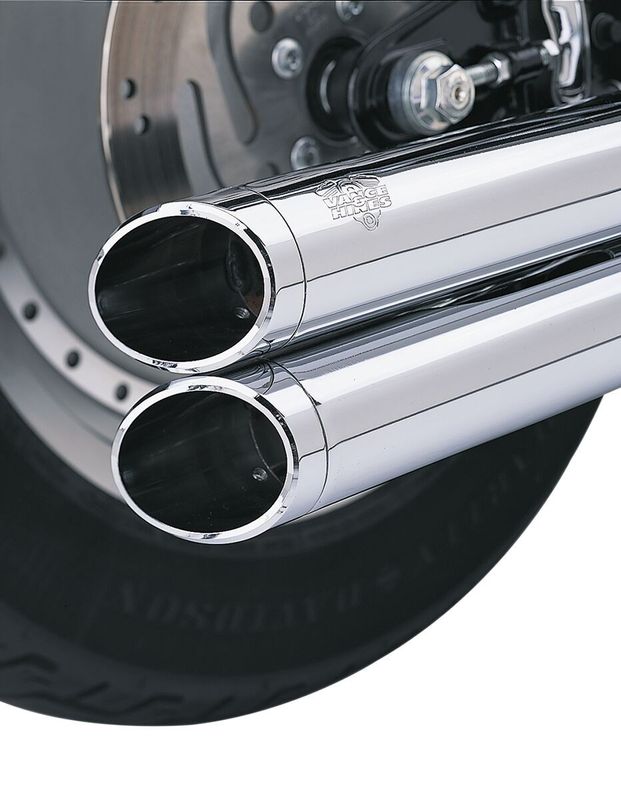 Ändkåpa avgassystem Vance & Hines Big Shots Longs Softail 86-11, Touring 99-06