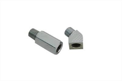 Adapter Motorshop oljetrycksmätare krom FL 41-67