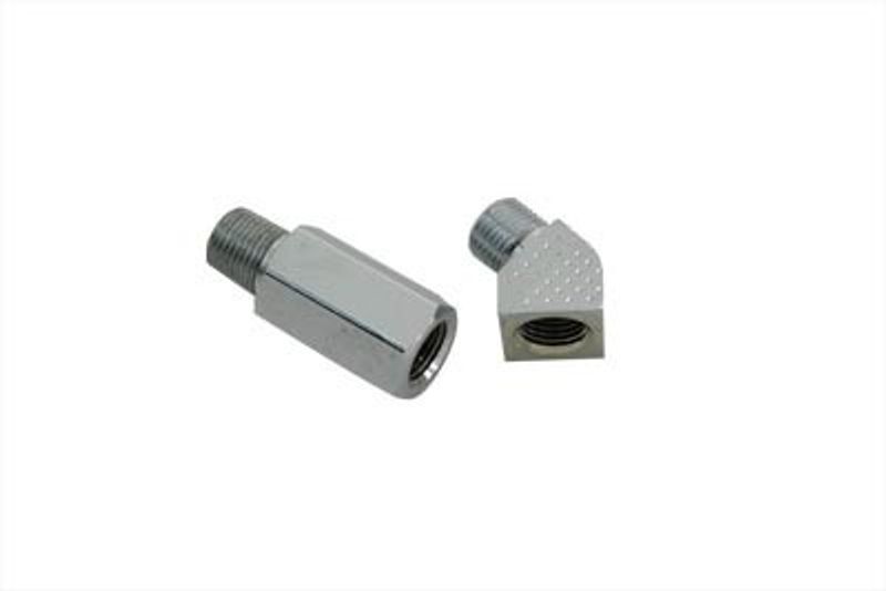 Adapter Motorshop oljetrycksmätare krom FL 41-67