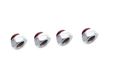 Satin Rocker Arm Shaft End Caps
