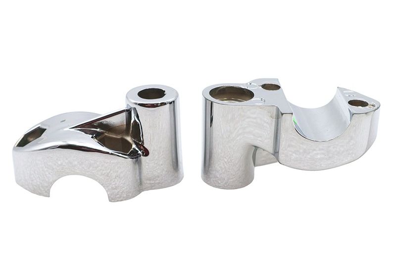 Risers V-Twin offset bultsats krom