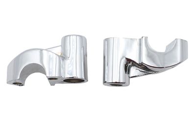 Risers V-Twin offset bultsats krom