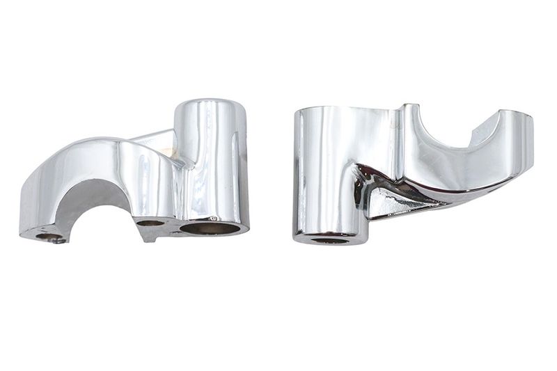 Risers V-Twin offset bultsats krom