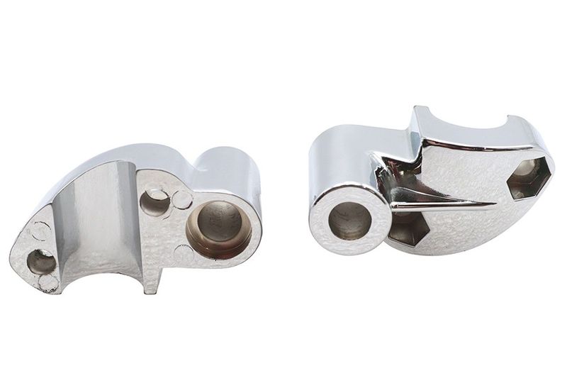 Risers V-Twin offset bultsats krom