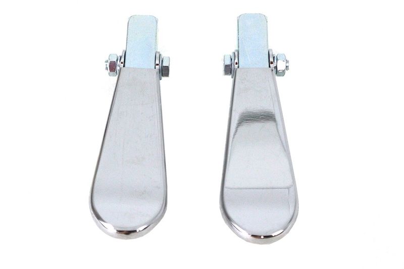 Fotpinnar V-Twin Spoon krom
