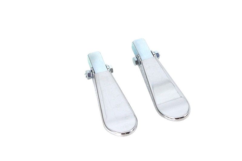Fotpinnar V-Twin Spoon krom