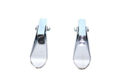 Fotpinnar V-Twin Spoon krom