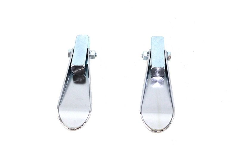 Fotpinnar V-Twin Spoon krom