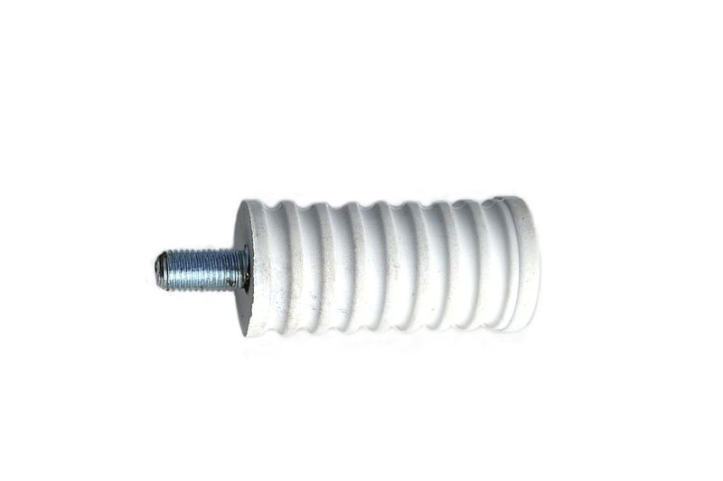 Växelpinne V-Twin vit gummi