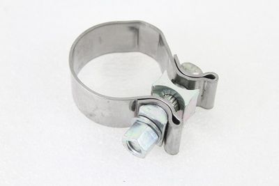 Klammer avgassystem bak krom FLT