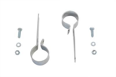 Klammer V-Twin avgassystem 1-3/4 tum krom