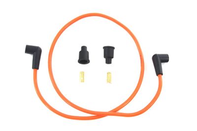 Kabelsats tändstift kopparkärna 7 mm orange