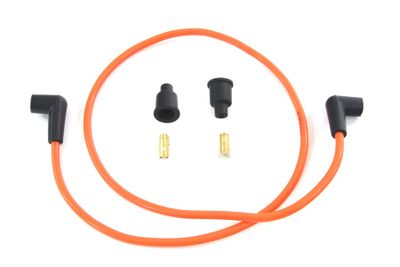 Kabelsats tändstift kopparkärna 7 mm orange
