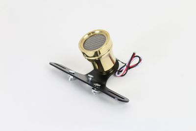 Baklykta V-Twin LED Search Light mässing/aluminium