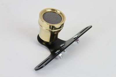 Baklykta V-Twin LED Search Light mässing/aluminium