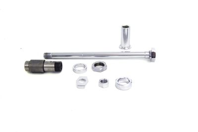 Hjulaxel bak V-Twin sats krom 63-66