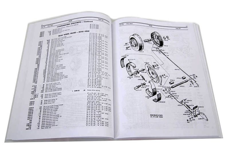 Reservdelskatalog Panhead 49-57