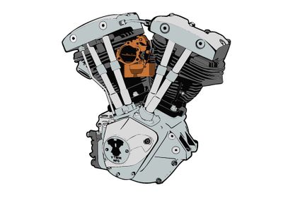 Nose Cone Shovelhead Patch