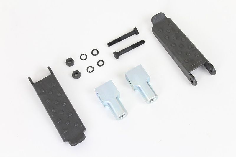 Fotpinnar V-Twin bak parkeriserad