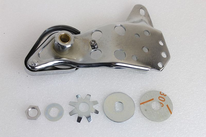 Fäste fotkoppling V-Twin Rocker krom