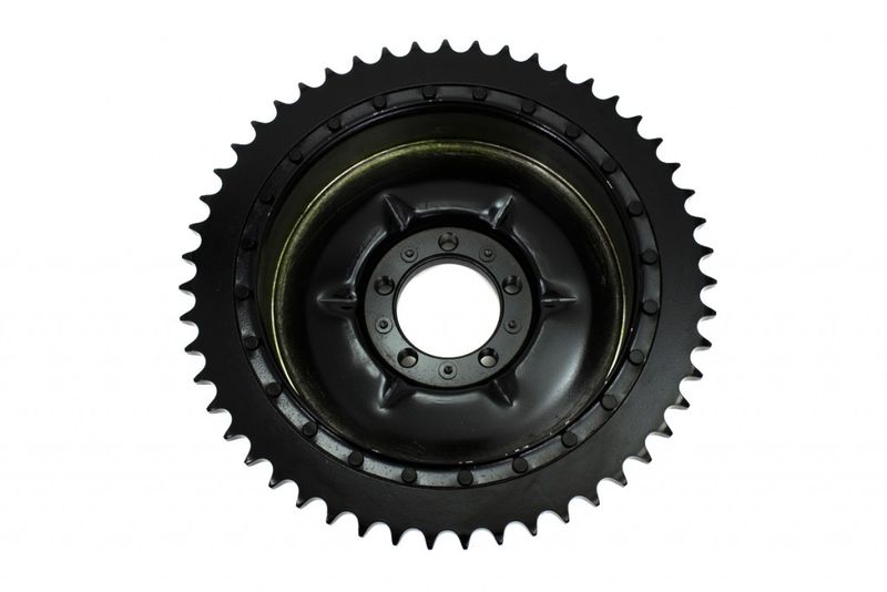 Bromstrumma V-Twin bak svart 1936