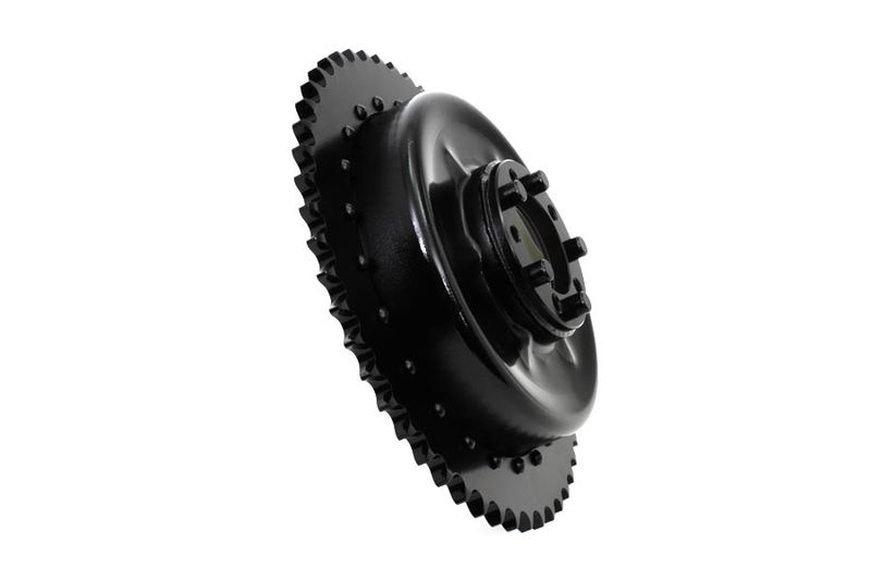 Bromstrumma V-Twin bak svart 1936