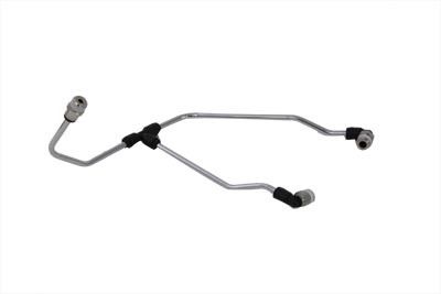 Oljeslang V-Twin övre krom Panhead