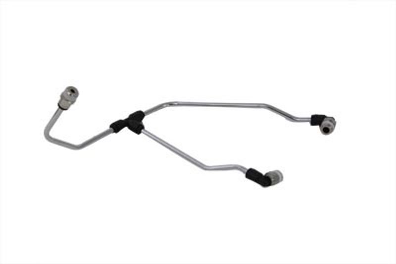 Oljeslang V-Twin övre krom Panhead