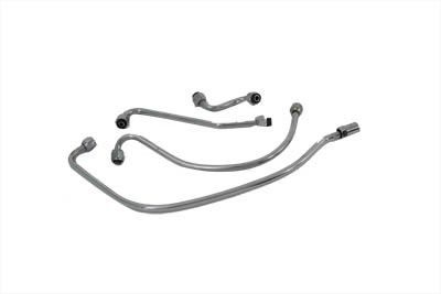 Oljeslang V-Twin sats krom 36-57