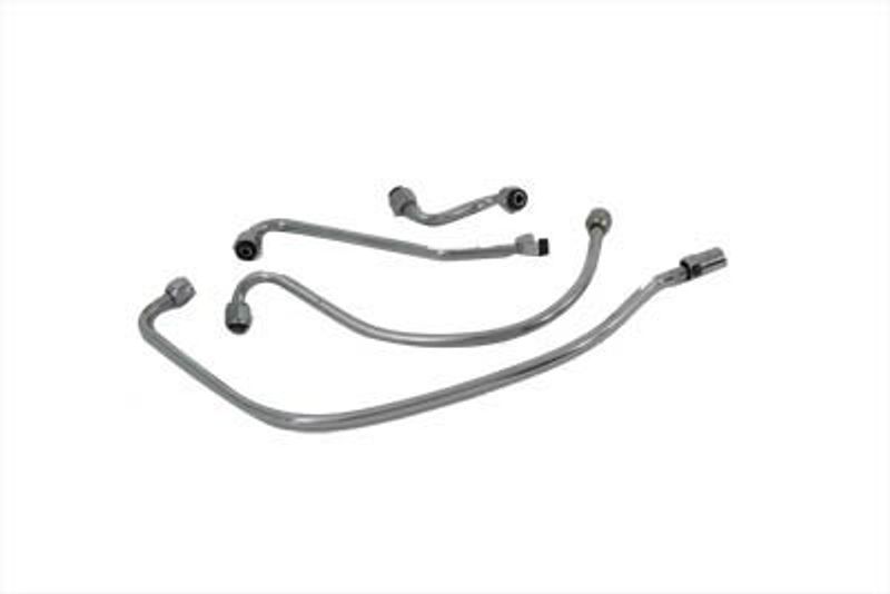 Oljeslang V-Twin sats krom 36-57