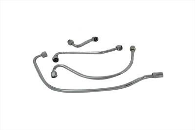 Oljeslang V-Twin sats krom 36-57