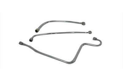 Oljeslang V-Twin sats krom 58-64
