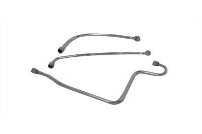Oljeslang V-Twin sats krom 58-64