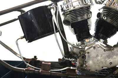 Oljeslang V-Twin sats krom 49-57