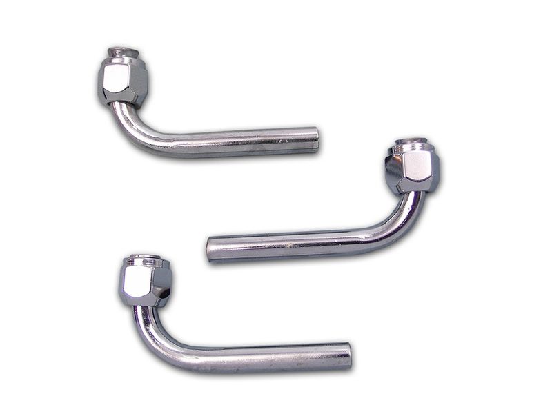 Nippel V-Twin oljeslang 90 grader