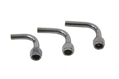 Nippel V-Twin oljeslang 90 grader