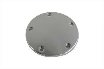 Tändningslock V-Twin kupad 5-hål krom