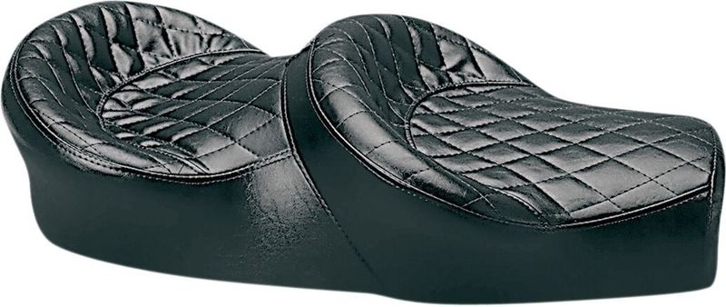 Sadel Saddlemen dubbel vinyl svart Honda Magna 83-86