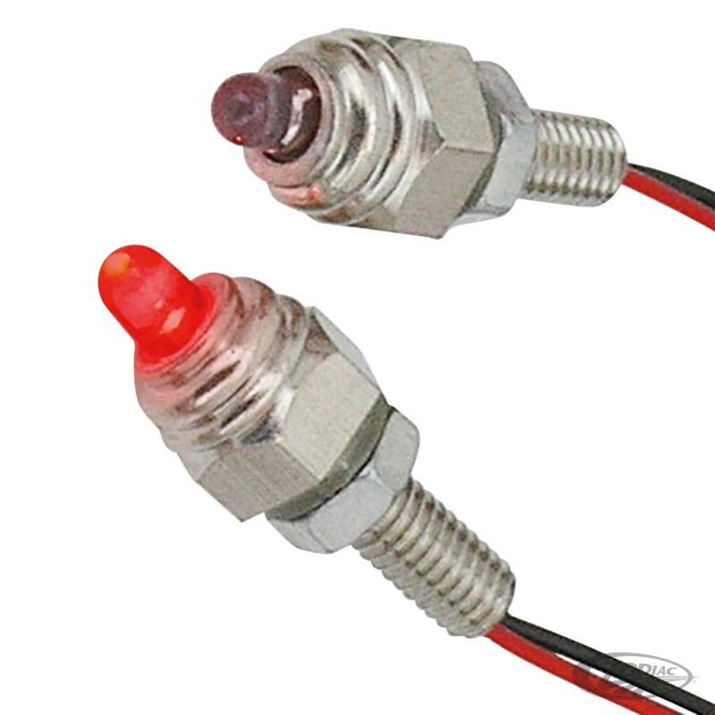 Lampor LED Zodiac M6 röd 12V par