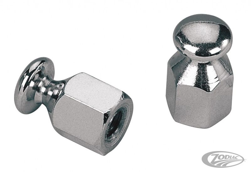 Muttrar bungee Zodiac 3/8-16 UNC krom par