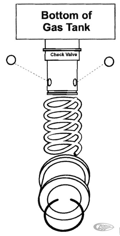 Renoveringssats Fuel-Tool backventil hylsa