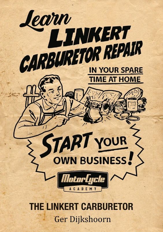 Reparationsmanual Linkert-förgasare Dijkshoorn engelska