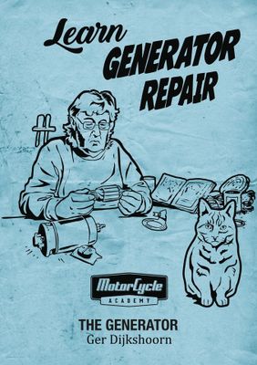 Reparationshandbok generator Dijkshoorn (engelska)