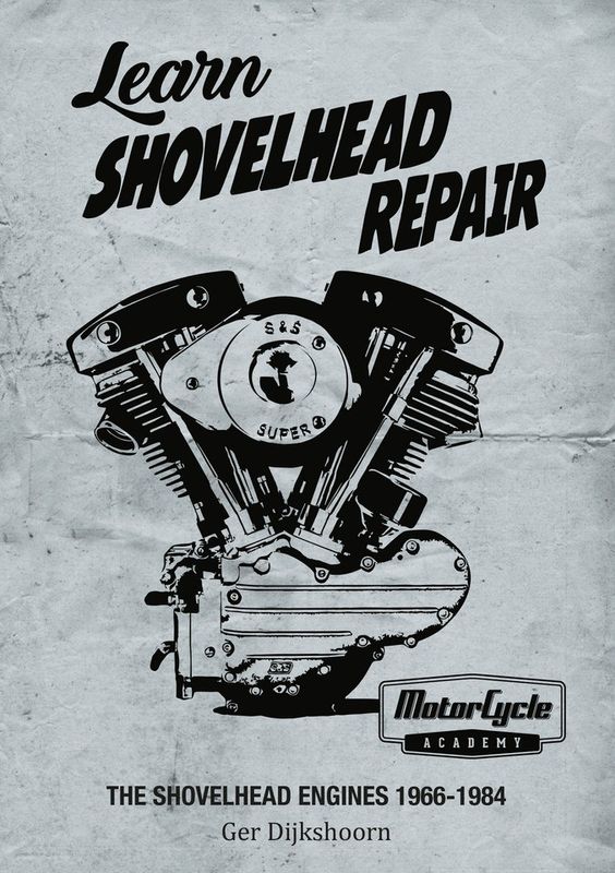 Reparationshandbok Shovelhead Dijkshoorn engelska