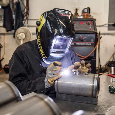 Oljetank Lowbrow Customs Dimpled Steel 3/4 Gallon