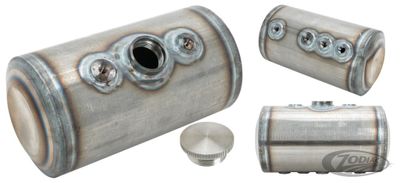 Oljetank Lowbrow Customs Dimpled Steel 3/4 Gallon