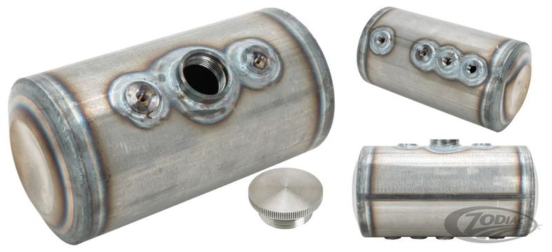 Oljetank Lowbrow Customs Dimpled Steel 3/4 Gallon