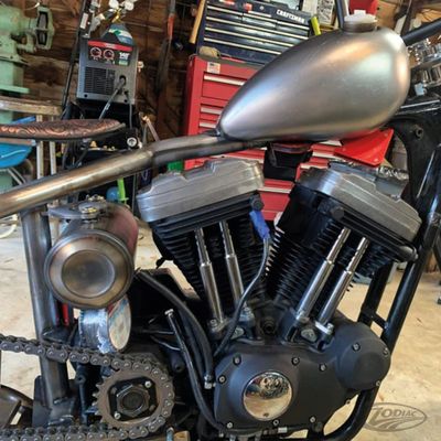 Oljetank Lowbrow Customs Dimpled Steel 3/4 Gallon