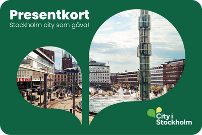 Presentkort city i Stockholm